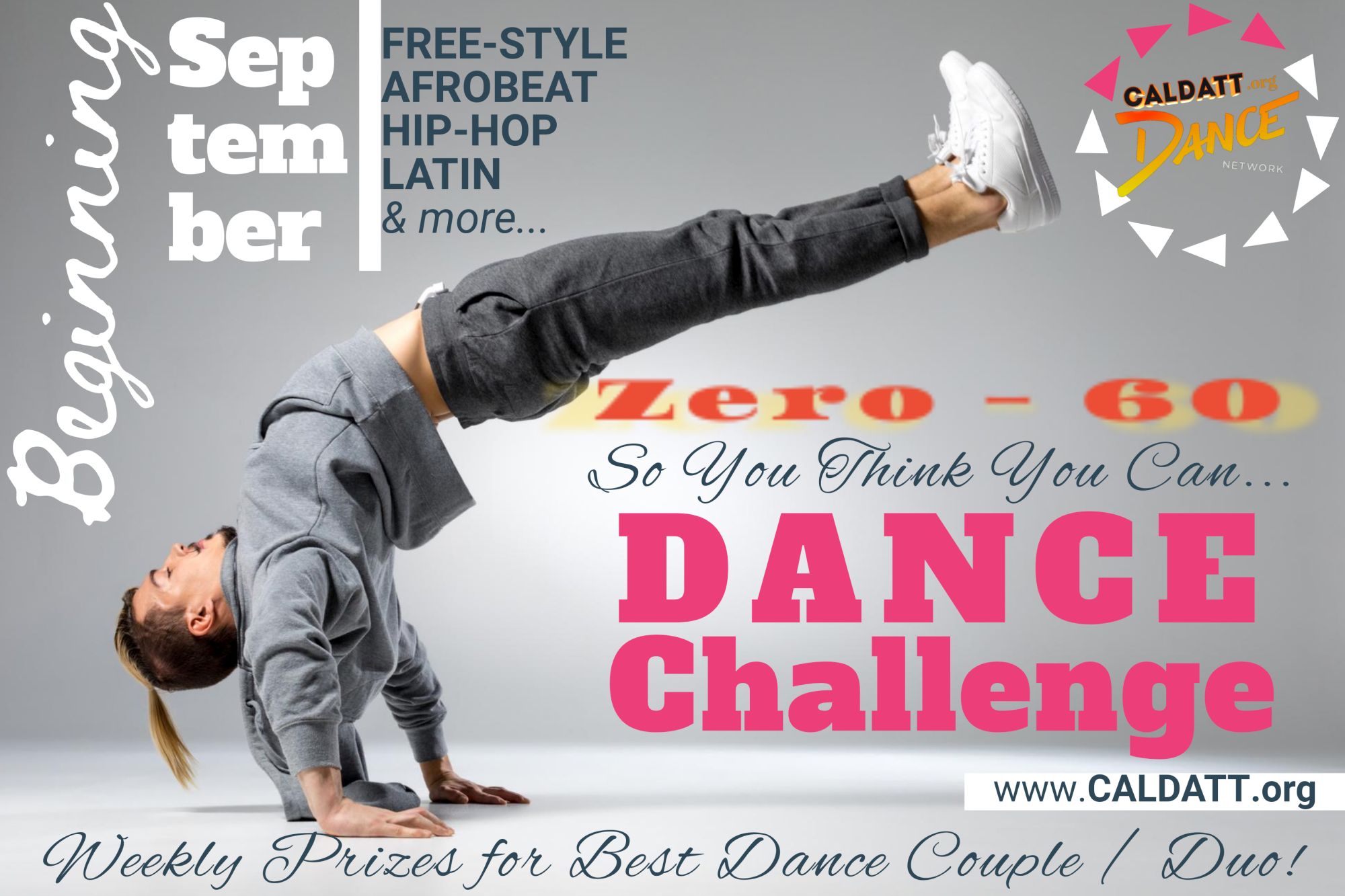 Zero to Sixty (0-60) Free-Style Dance Challenge - DanceTNT.org