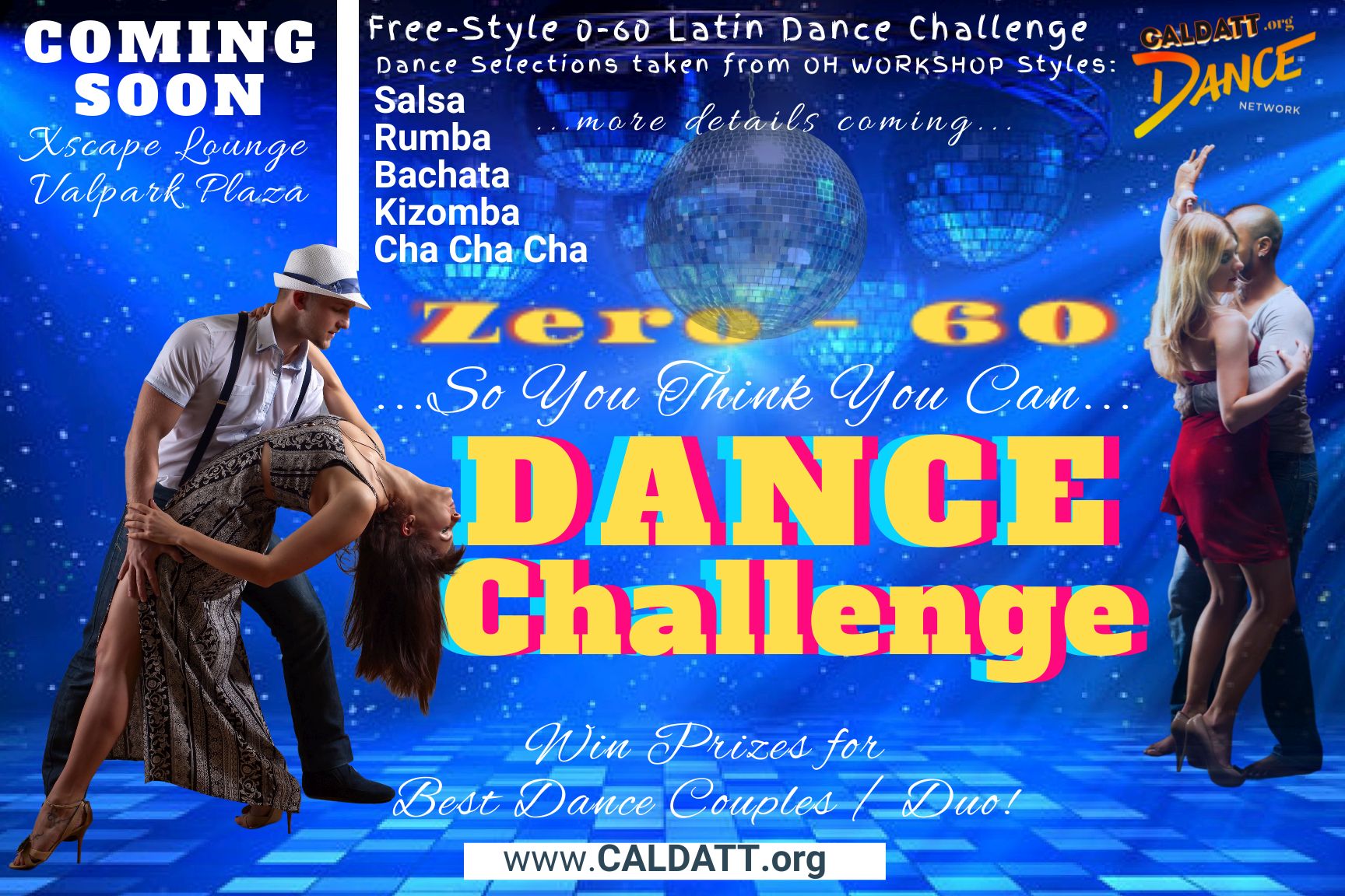 Zero to Sixty (0-60) Free-Style Dance Challenge - DanceTNT.org